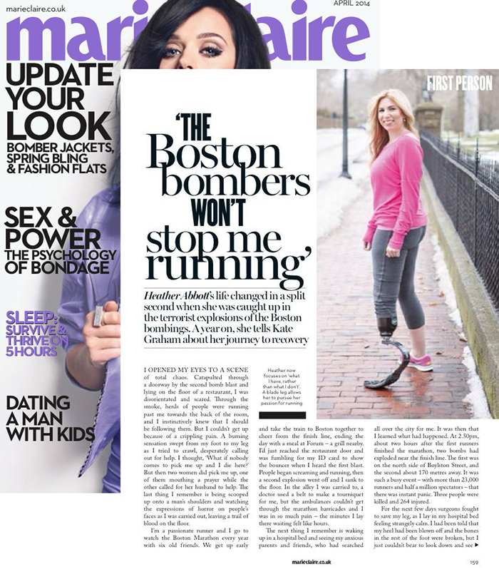 Boston Marathon Heather Abbott